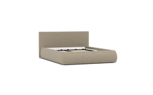 Load image into Gallery viewer, Ara Bed - Queen - Upholstered - Flax Haven - Storage