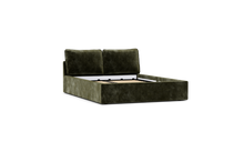 Load image into Gallery viewer, Ara Bed - Queen - Upholstered - Sage - Storage