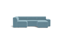 Load image into Gallery viewer, Atmosphere Sleeper Sofa & Sectional - Regular Backrest - Aqua