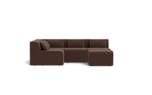 Load image into Gallery viewer, Atmosphere Sleeper Sofa & Sectional - Rounded Backrest - Chocolate