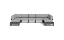 Load image into Gallery viewer, Mistral - Sectional - Pebble - Block - Silver Shade
