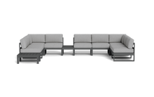 Load image into Gallery viewer, Mistral - Sectional - Pebble - Block - Silver Shade