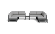 Load image into Gallery viewer, Mistral - Sectional - Pebble - Block - Silver Shade