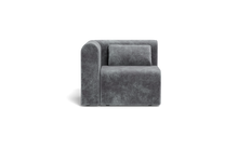 Load image into Gallery viewer, Atmosphere Sleeper Sofa & Sectional - Rounded Backrest - Cobblestone