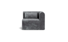 Load image into Gallery viewer, Atmosphere Sleeper Sofa & Sectional - Rounded Backrest - Cobblestone