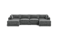 Load image into Gallery viewer, Ciello XL - Sofa - Basalt - Regular Arms