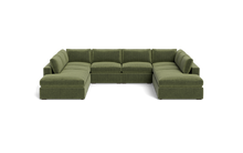 Load image into Gallery viewer, Ciello XL - Sectional - Cypress Green - Regular Arms