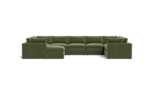 Load image into Gallery viewer, Ciello XL - Sectional - Cypress Green - Regular Arms