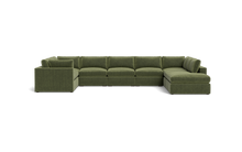 Load image into Gallery viewer, Ciello XL - Sectional - Cypress Green - Regular Arms