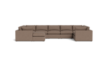 Load image into Gallery viewer, Ciello XL - Sectional - Mocha - Regular Arms