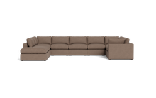 Load image into Gallery viewer, Ciello XL - Sectional - Mocha - Regular Arms