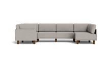 Load image into Gallery viewer, Luna - Sectional - Dream Grey - High Arms - Tall Legs