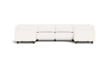 Load image into Gallery viewer, Luna - Sectional - Snowdrift - High Arms - Low Legs