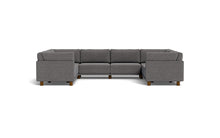 Load image into Gallery viewer, Luna - Sectional - Storm Grey - High Arms - Low Legs