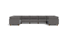 Load image into Gallery viewer, Luna - Sectional - Storm Grey - High Arms - Low Legs