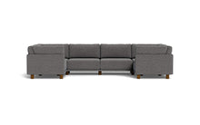 Load image into Gallery viewer, Luna - Sectional - Storm Grey - High Arms - Low Legs