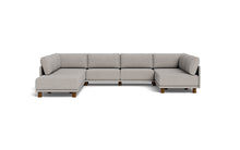 Load image into Gallery viewer, Luna - Sectional - Dream Grey - High Arms - Low Legs