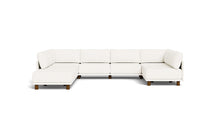 Load image into Gallery viewer, Luna - Sectional - Snowdrift - High Arms - Low Legs