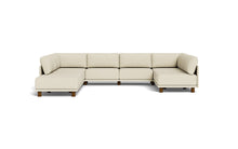 Load image into Gallery viewer, Luna - Sectional - Sunset Beige - High Arms - Low Legs