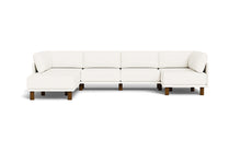 Load image into Gallery viewer, Luna - Sectional - Snowdrift - High Arms - Tall Legs