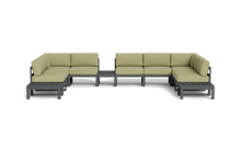 Load image into Gallery viewer, Mistral - Sectional - Pebble - Block - Fern
