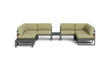 Load image into Gallery viewer, Mistral - Sectional - Pebble - Block - Fern