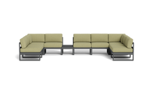 Load image into Gallery viewer, Mistral - Sectional - Pebble - Block - Fern