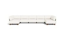 Load image into Gallery viewer, Luna - Sectional - Snowdrift - High Arms - Low Legs