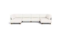 Load image into Gallery viewer, Luna - Sectional - Snowdrift - High Arms - Low Legs