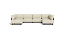 Load image into Gallery viewer, Luna - Sectional - Sunset Beige - High Arms - Low Legs