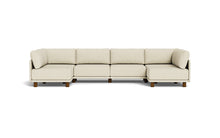 Load image into Gallery viewer, Luna - Sectional - Sunset Beige - High Arms - Low Legs