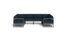 Load image into Gallery viewer, Mistral - Sectional - Pebble - Block - Cool Water