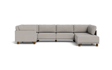 Load image into Gallery viewer, Luna - Sectional - Dream Grey - High Arms - Low Legs