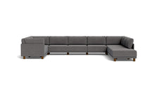 Load image into Gallery viewer, Luna - Sectional - Storm Grey - High Arms - Low Legs