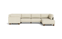 Load image into Gallery viewer, Luna - Sectional - Sunset Beige - High Arms - Low Legs