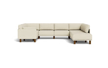 Load image into Gallery viewer, Luna - Sectional - Sunset Beige - Low Arms - Tall Legs