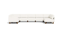 Load image into Gallery viewer, Luna - Sectional - Snowdrift - Low Arms - Tall Legs