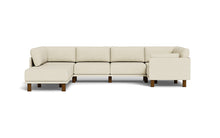 Load image into Gallery viewer, Luna - Sectional - Sunset Beige - Low Arms - Tall Legs