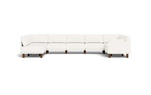 Load image into Gallery viewer, Luna - Sectional - Snowdrift - Low Arms - Tall Legs