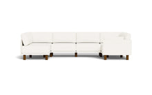 Load image into Gallery viewer, Luna - Sectional - Snowdrift - Low Arms - Tall Legs