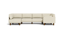 Load image into Gallery viewer, Luna - Sectional - Sunset Beige - Low Arms - Tall Legs
