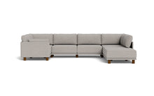 Load image into Gallery viewer, Luna - Sectional - Dream Grey - Low Arms - Low Legs