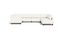 Load image into Gallery viewer, Luna - Sectional - Snowdrift - Low Arms - Low Legs