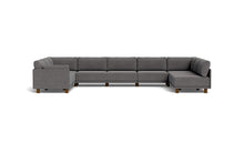 Load image into Gallery viewer, Luna - Sectional - Storm Grey - Low Arms - Low Legs