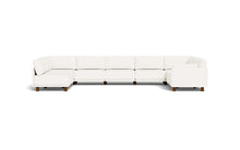 Load image into Gallery viewer, Luna - Sectional - Snowdrift - Low Arms - Low Legs