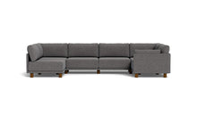 Load image into Gallery viewer, Luna - Sectional - Storm Grey - Low Arms - Low Legs