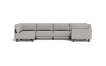 Load image into Gallery viewer, Luna - Sectional - Dream Grey - High Arms - Low Legs