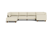 Load image into Gallery viewer, Luna - Sectional - Sunset Beige - High Arms - Low Legs