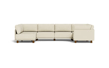 Load image into Gallery viewer, Luna - Sectional - Sunset Beige - High Arms - Low Legs