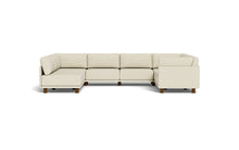 Load image into Gallery viewer, Luna - Sectional - Sunset Beige - High Arms - Low Legs